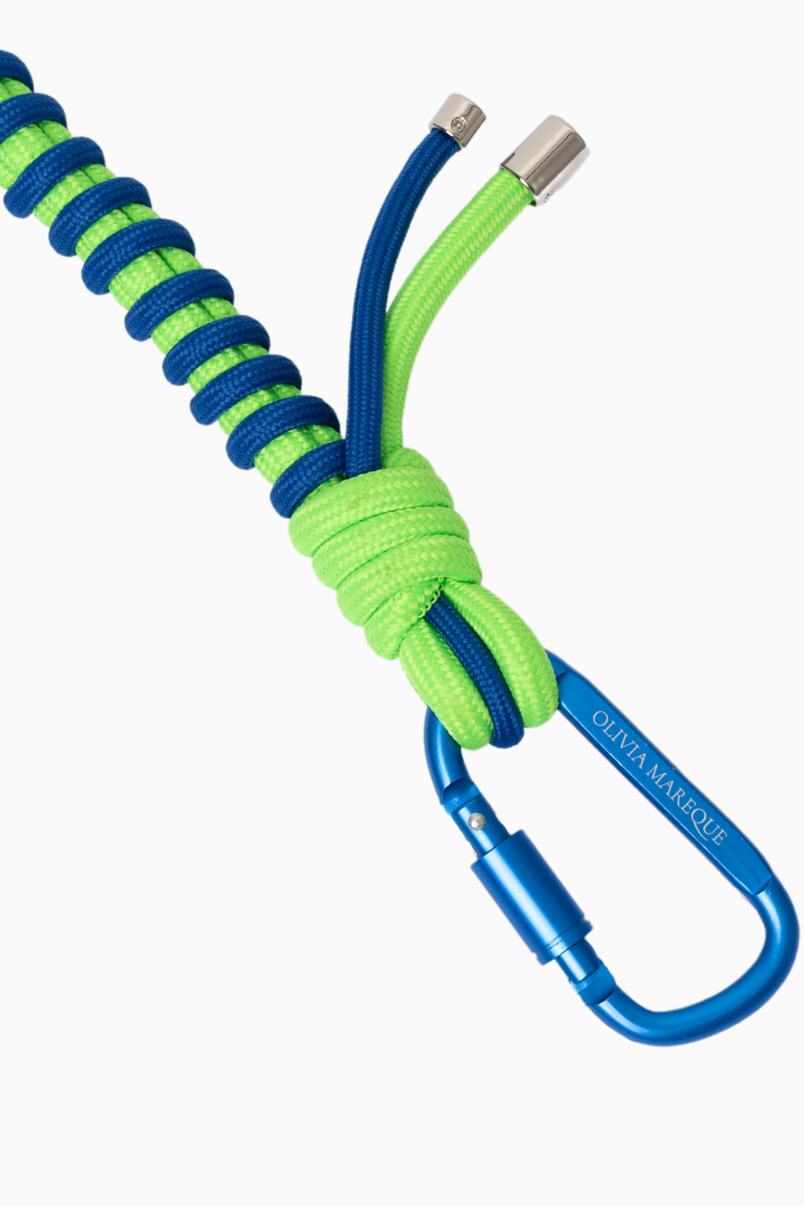 Blue and Green Nylon Chain