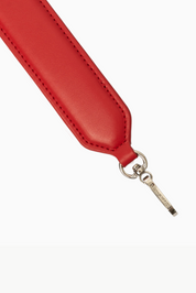 Pantone Red Leather Chain