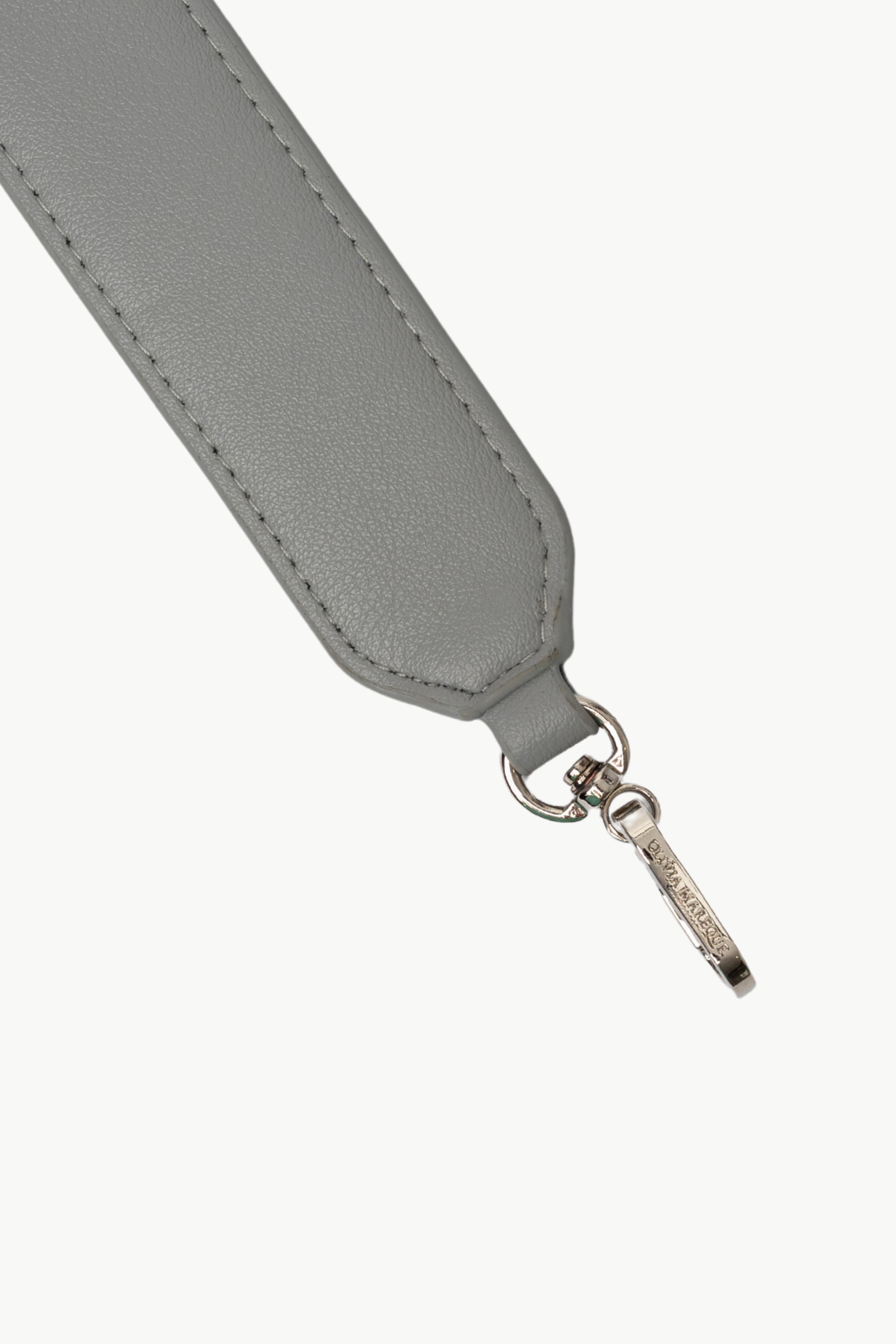 Gray Leather Chain