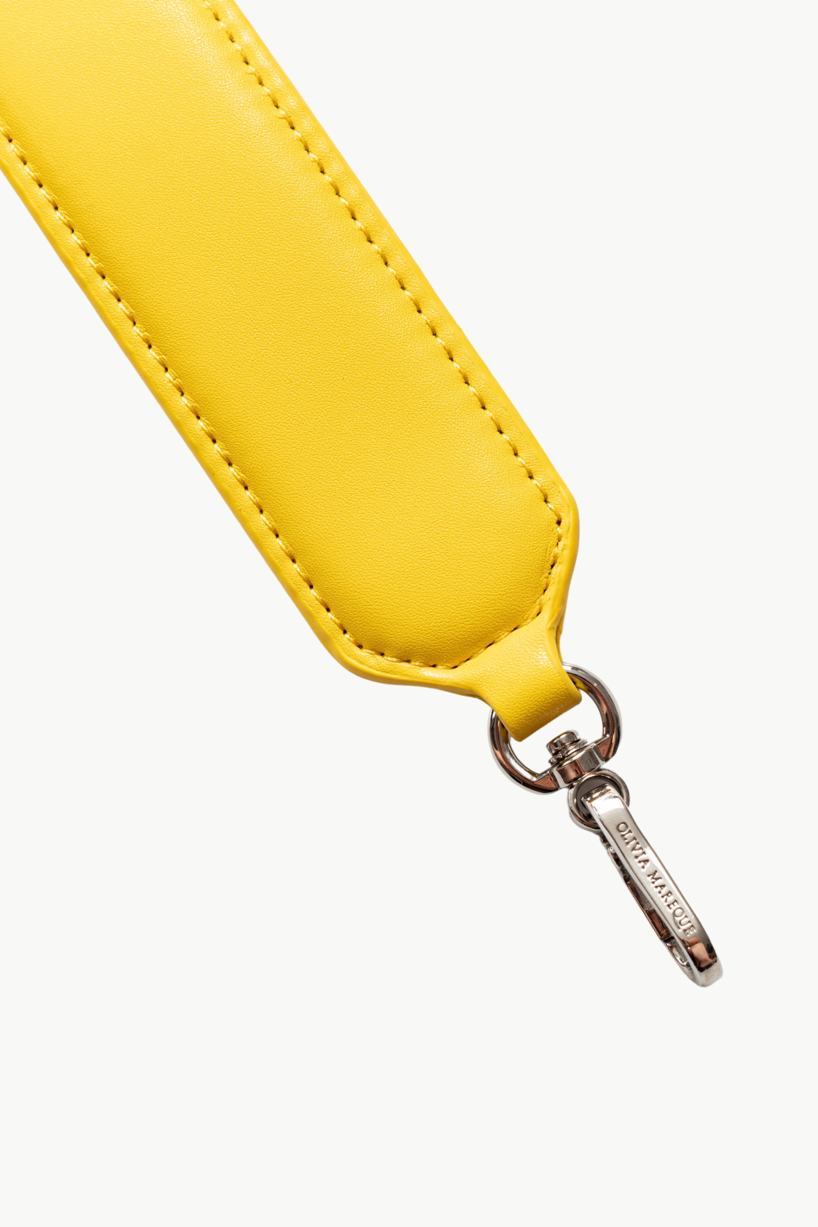 Yellow Leather Chain 95cm