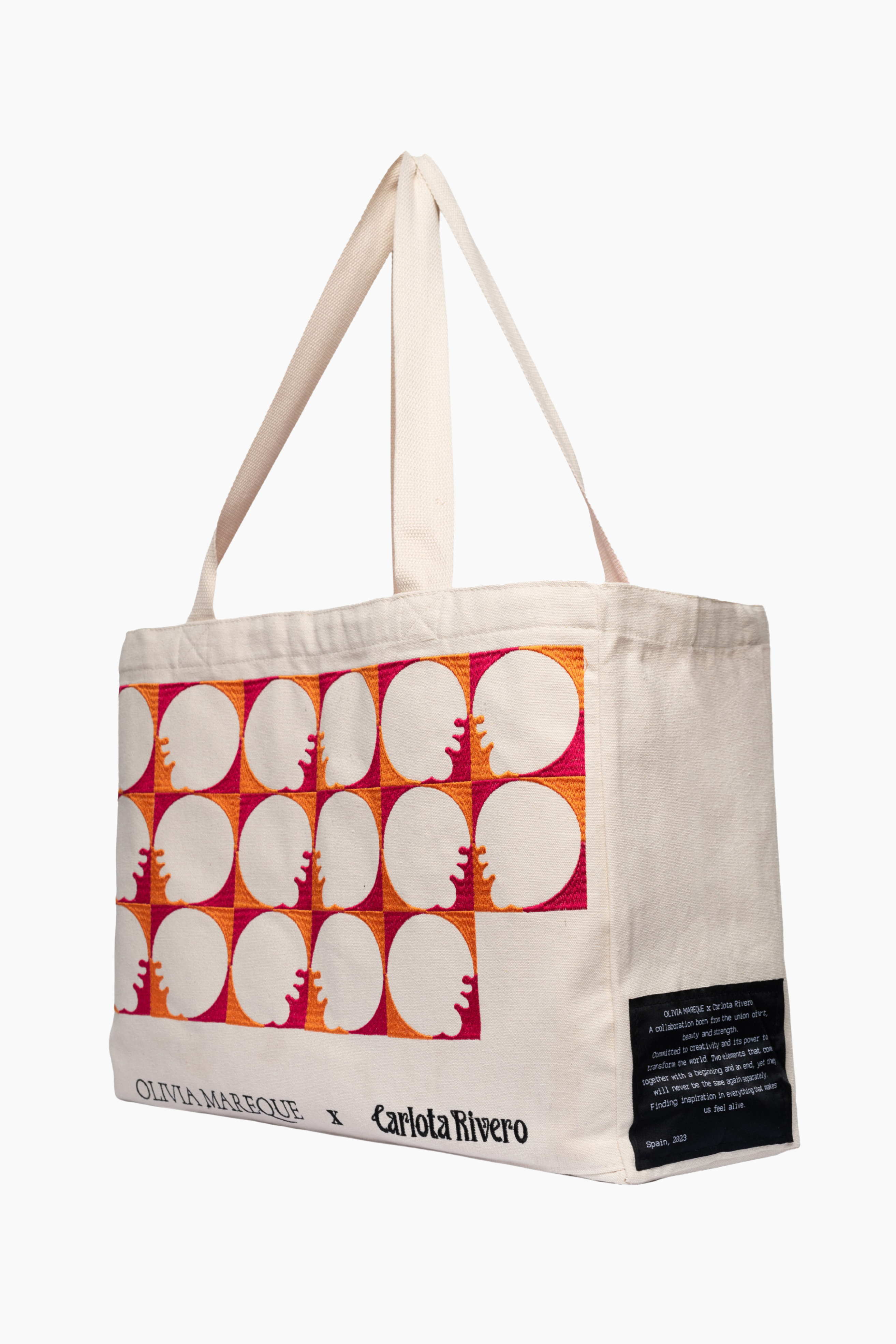 TOTE BAG OLIVIA MAREQUE x Carlota Rivero
