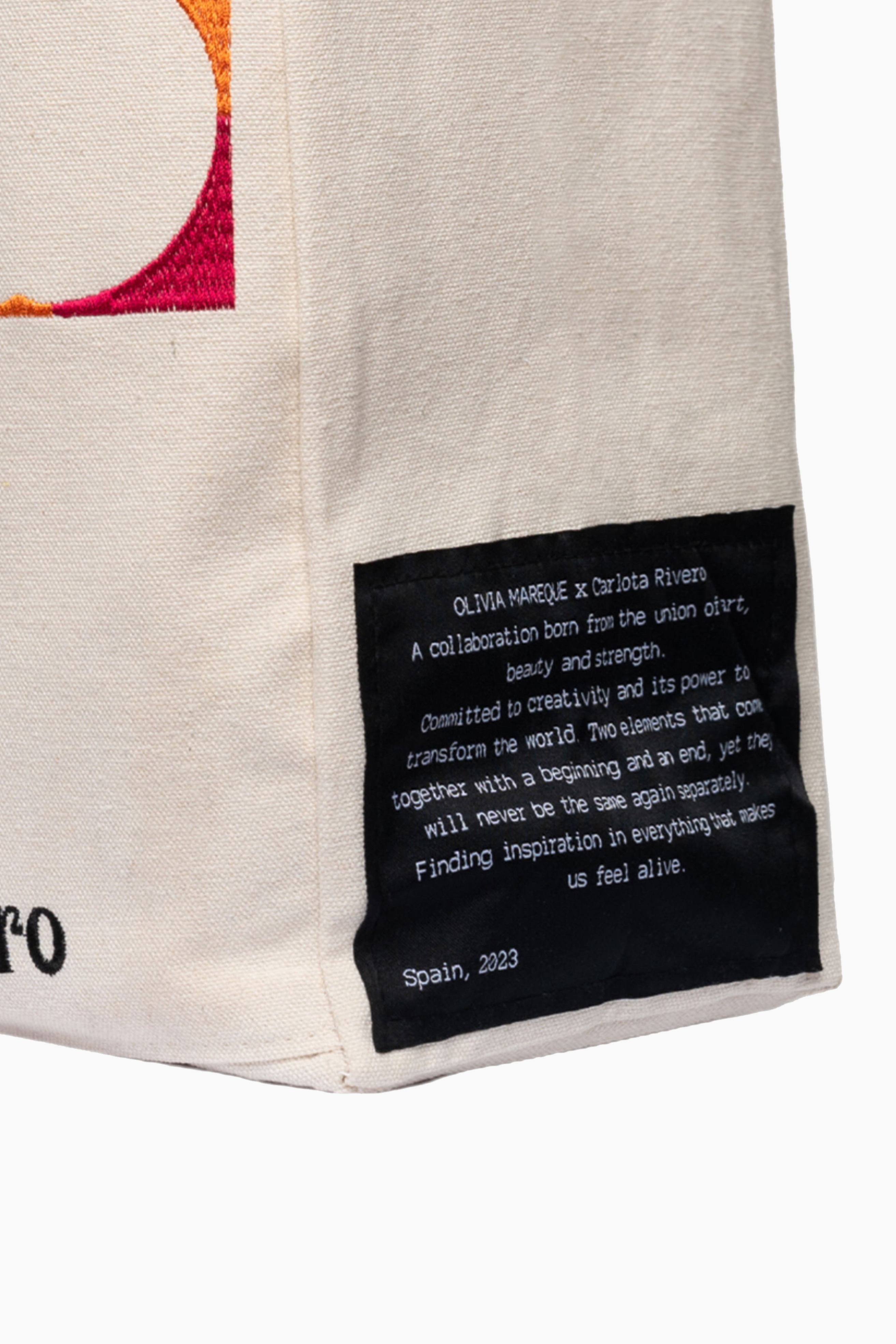 TOTE BAG OLIVIA MAREQUE x Carlota Rivero
