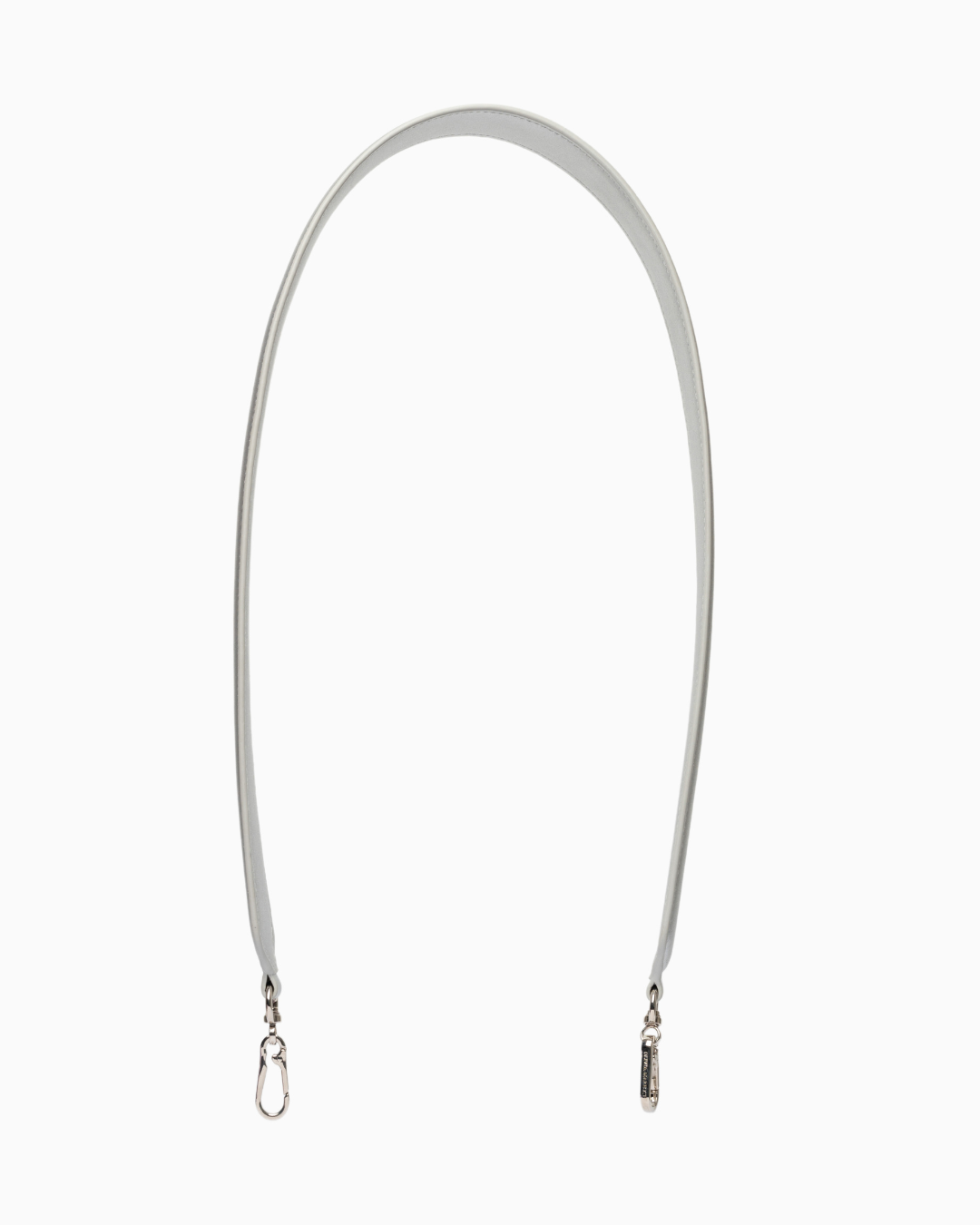 Olivia Silver Leather Chain 95cm