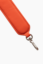 Orange Leather Chain