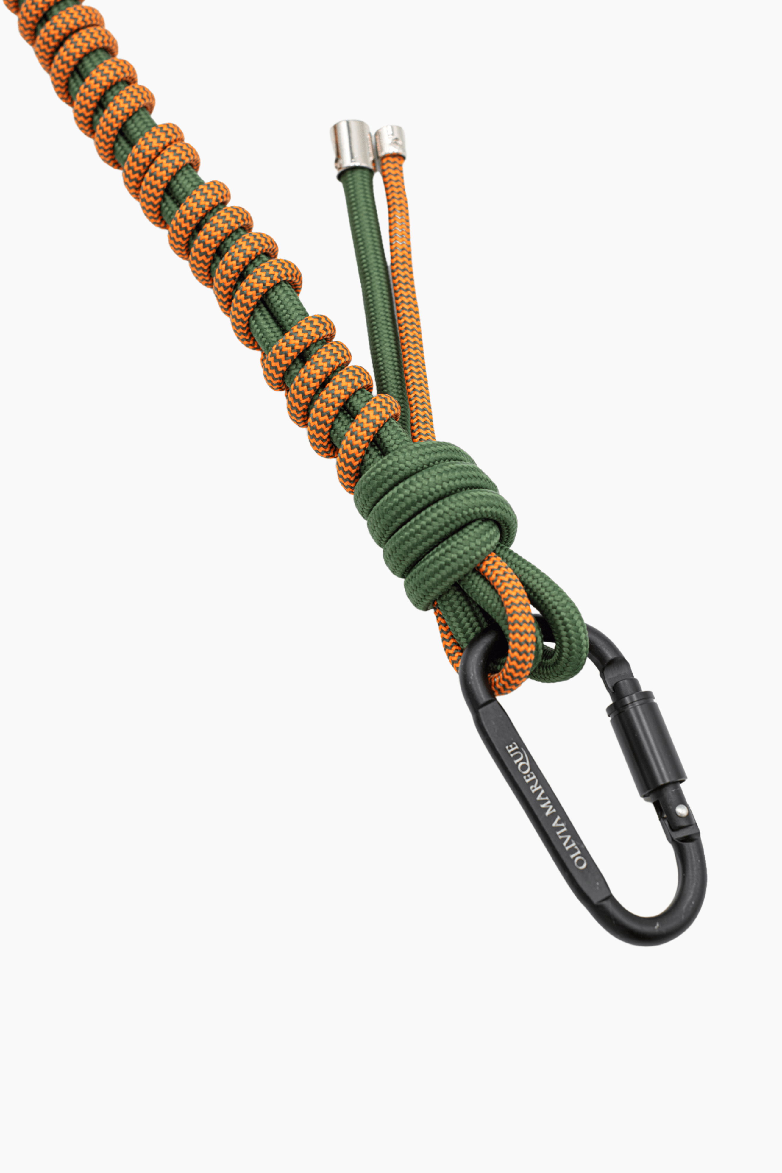 Green and Orange Nylon Chain 90Cm