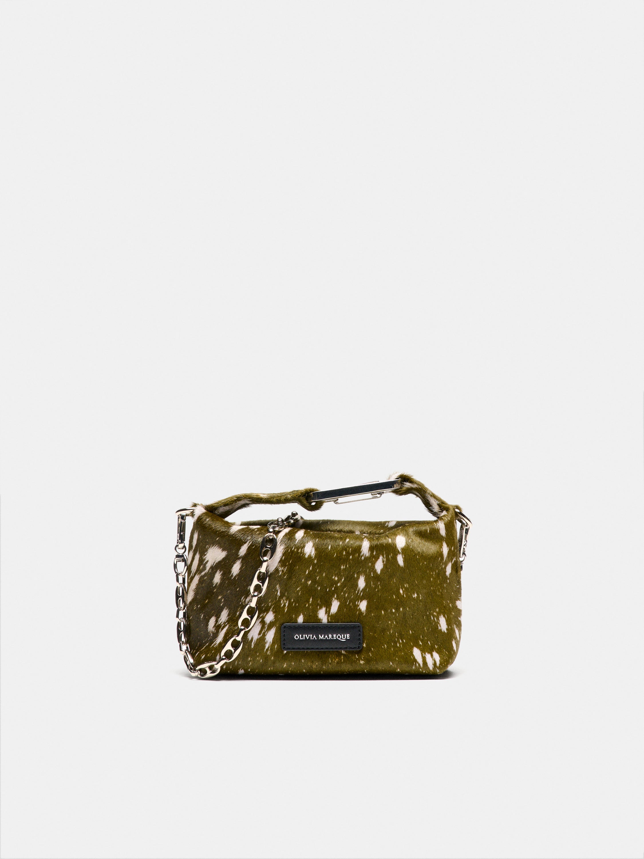 Kenza Small Print Green