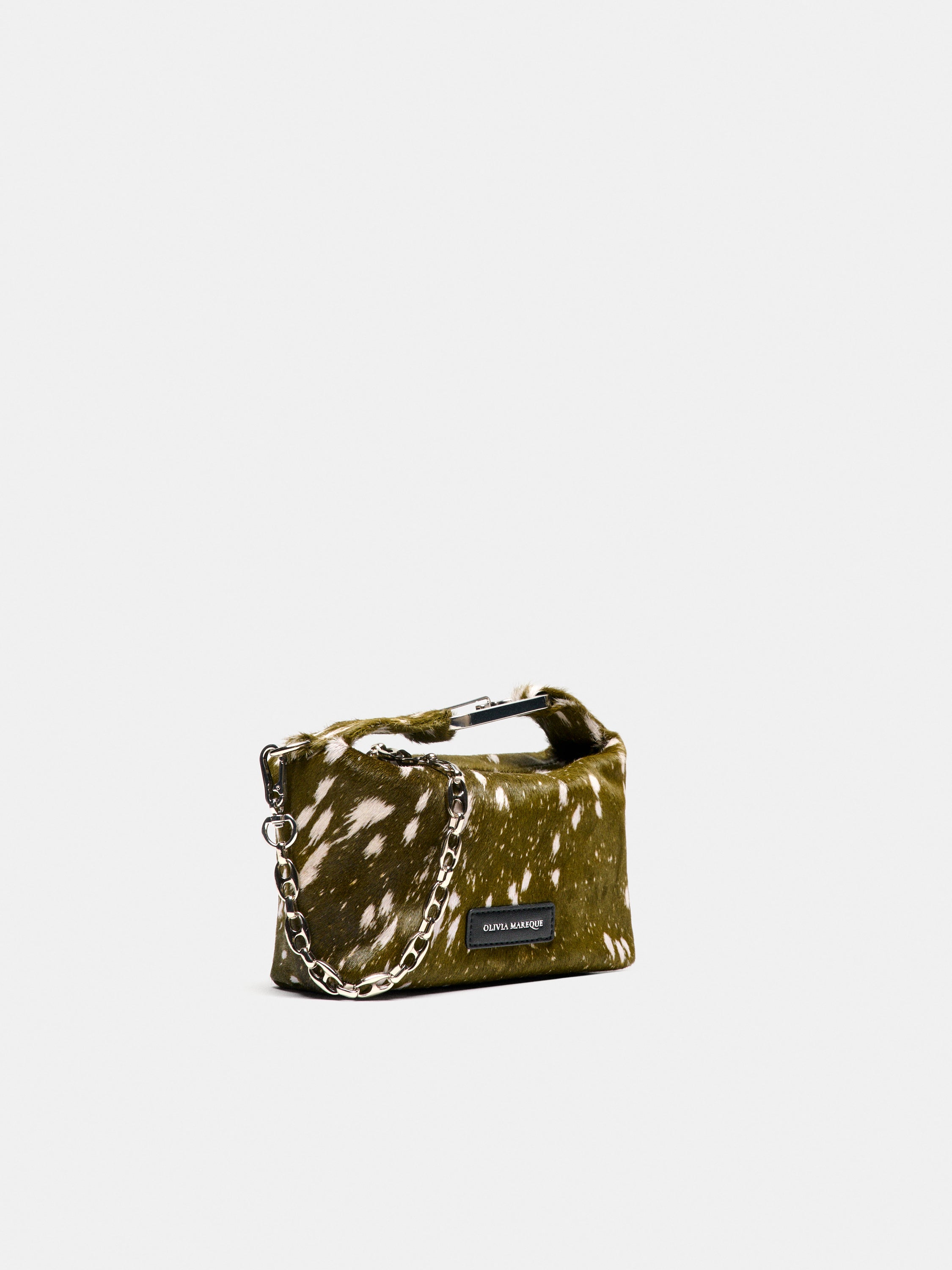 Kenza Small Print Green