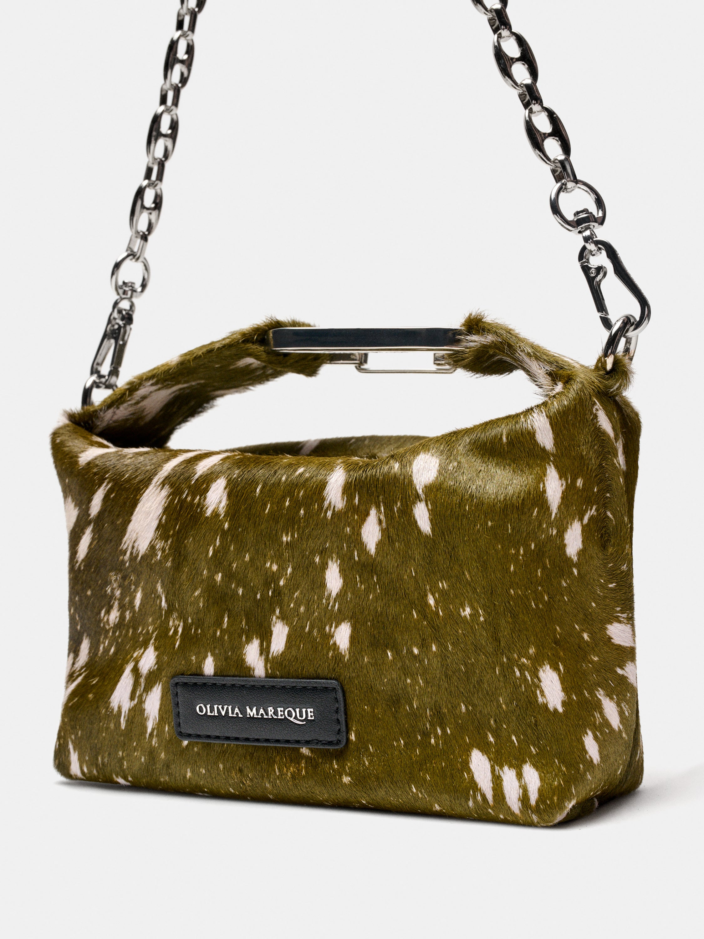 Kenza Small Print Green