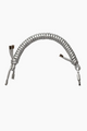 Silver Curly Chain Carabiner