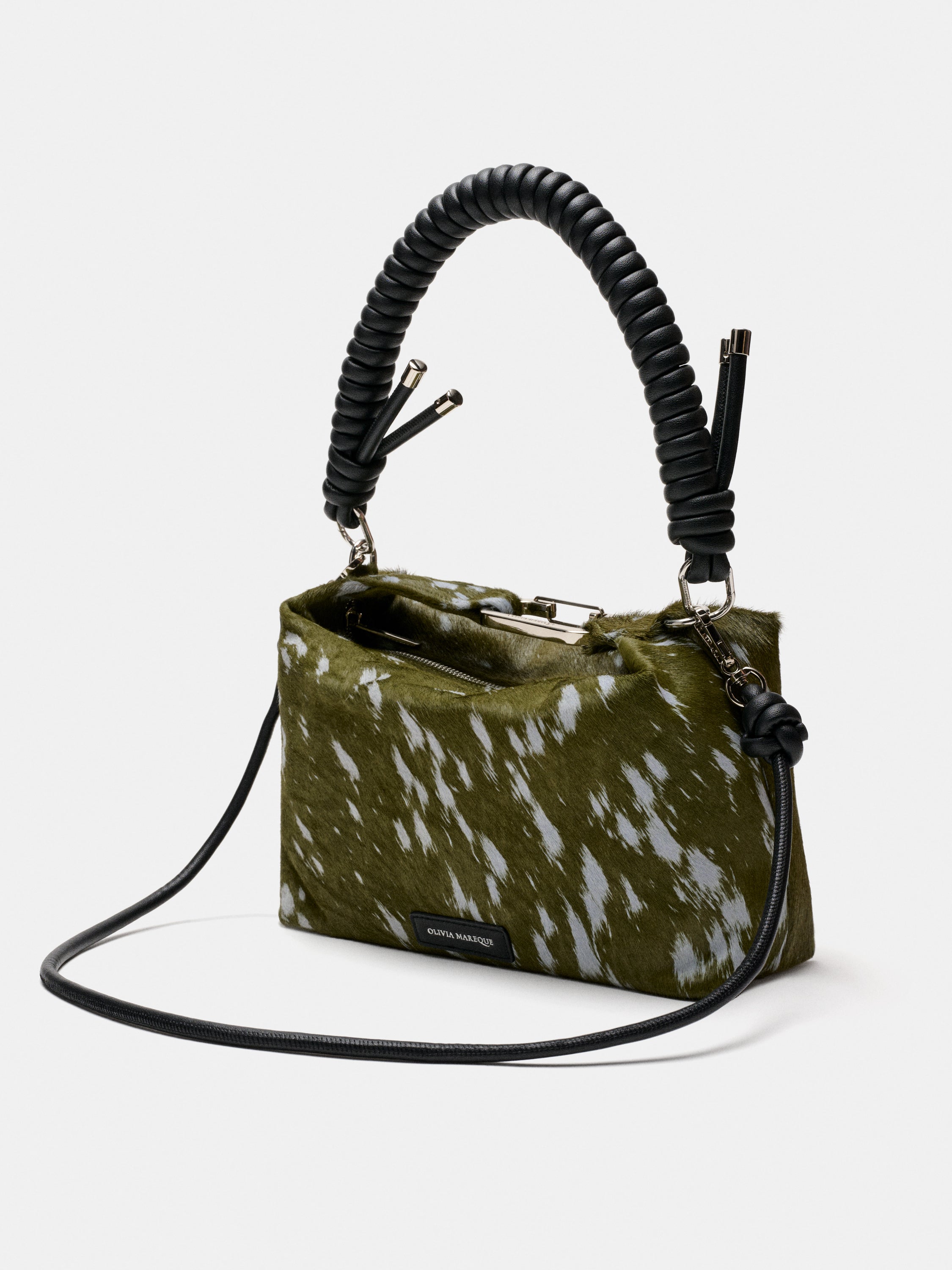 Kenza Medium Print Green